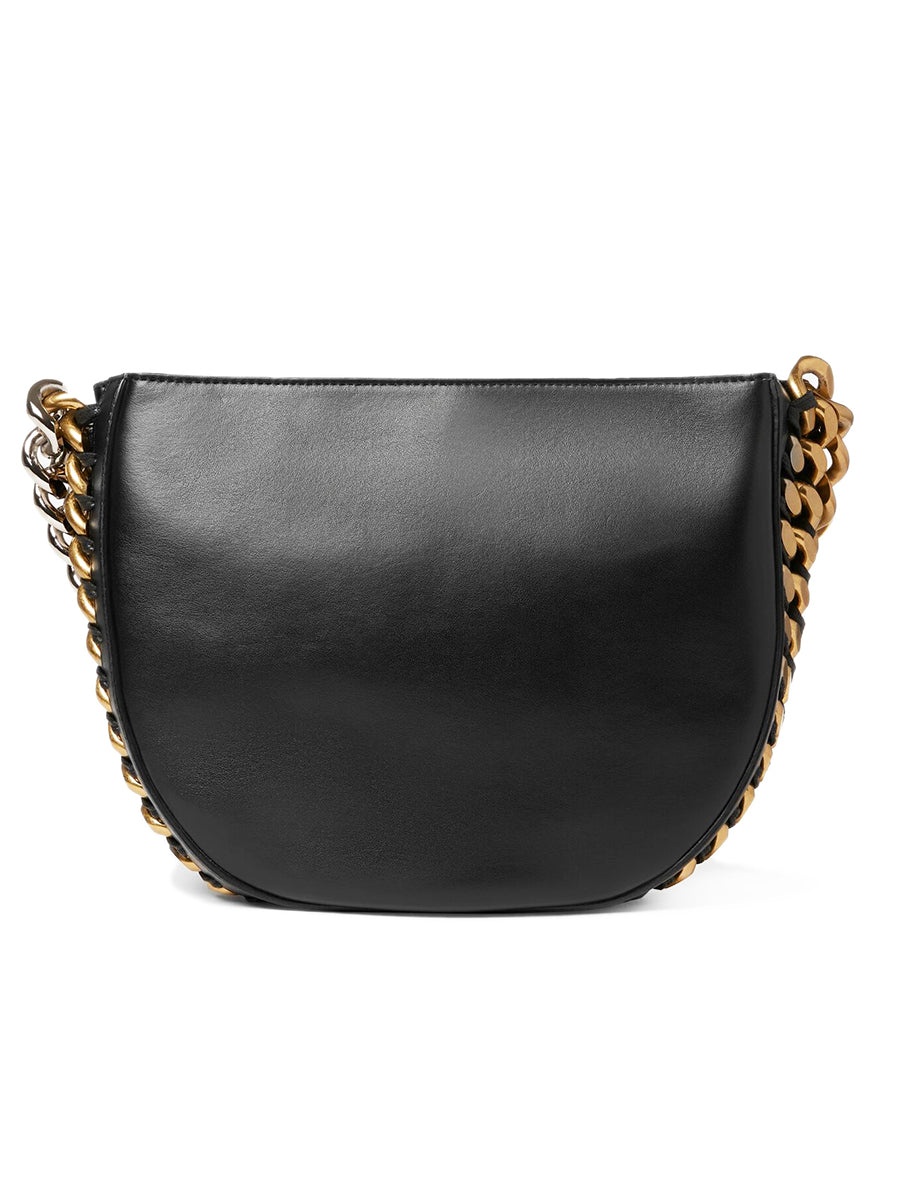 Stella Mccartney Frayme Medium Shoulder Bag in Black – COSETTE