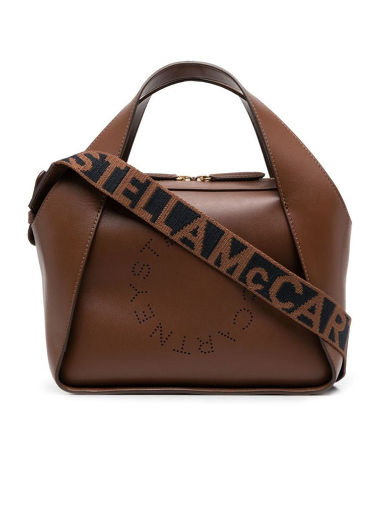 Stella Logo Crossbody Bag in Cinnamon