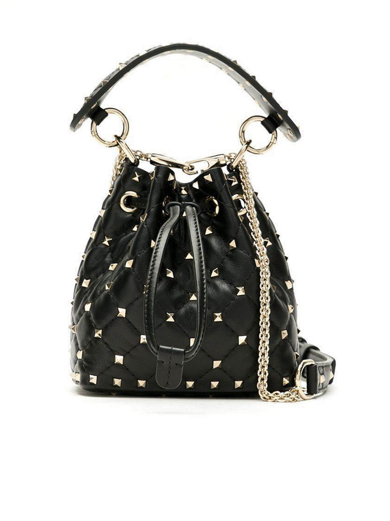 Mini Rockstud Spike Bucket Bag