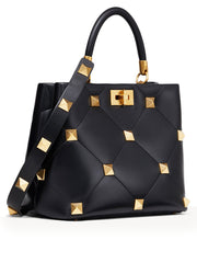 Roman Stud The Handle Bag in Nappa