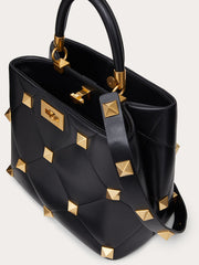 Roman Stud The Handle Bag in Nappa