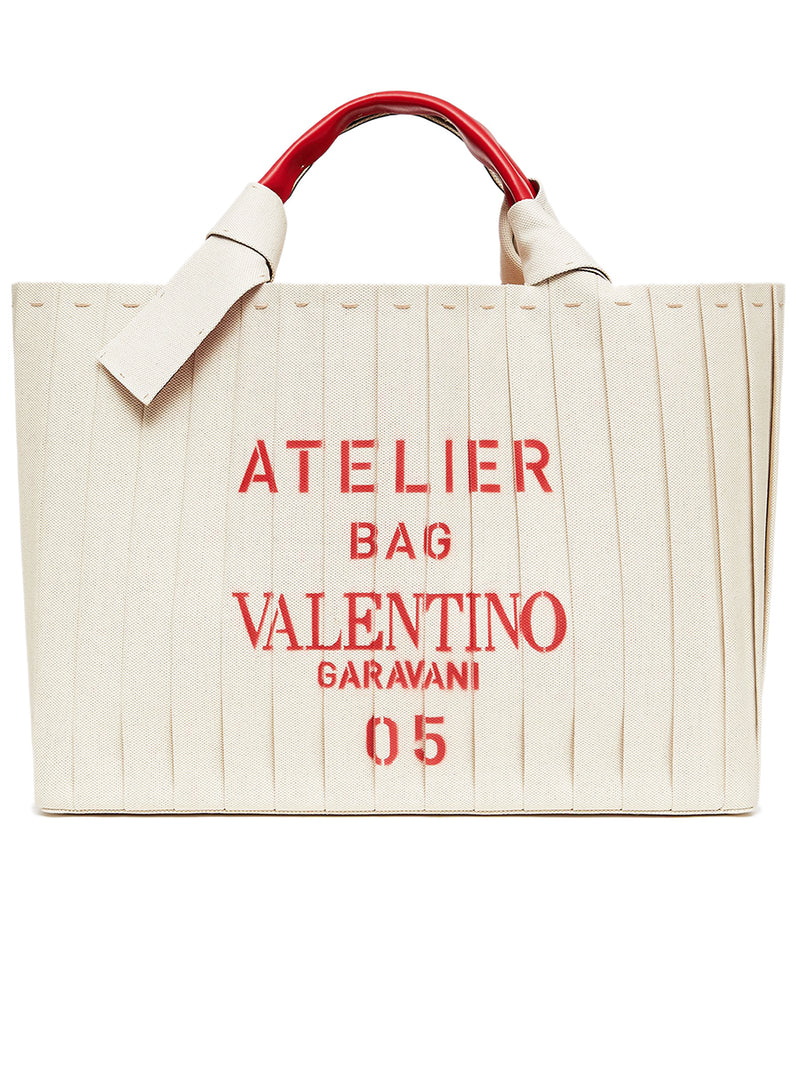 バッグ VALENTINO ATELIER BAG 05 Valentino Garavani 05 Plissé Edition Atelier Tote Bag | Cosette