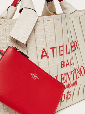 Valentino Garavani 05 Plissé Edition Atelier Tote Bag | Cosette