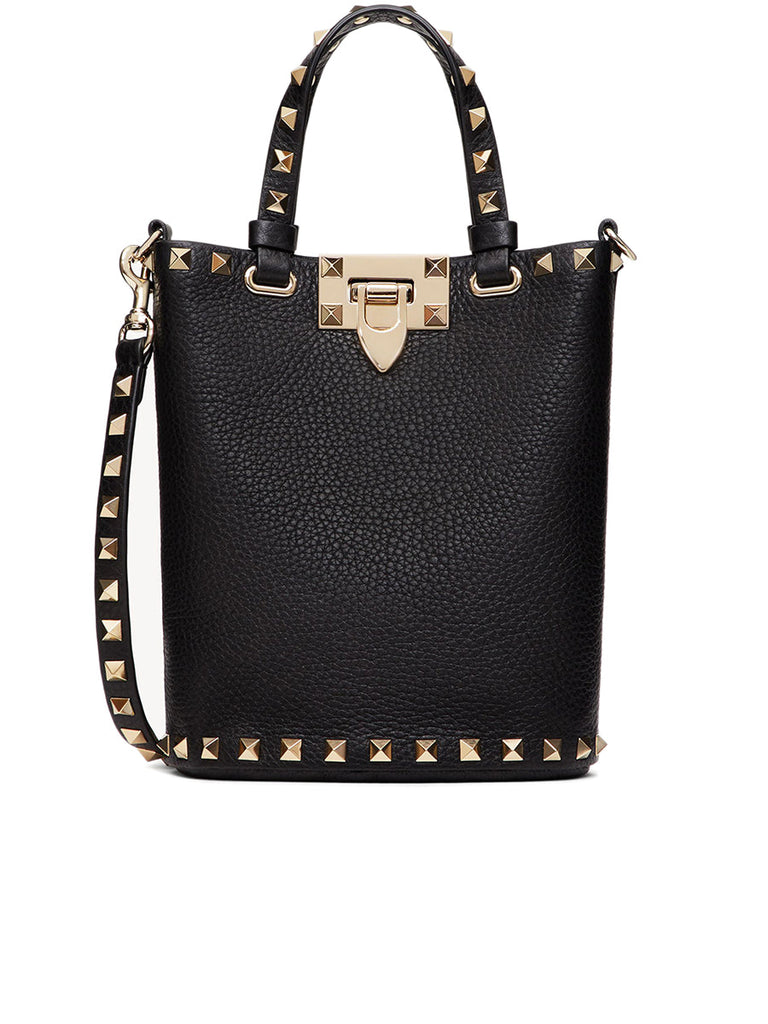 Rockstud Bucket in Black