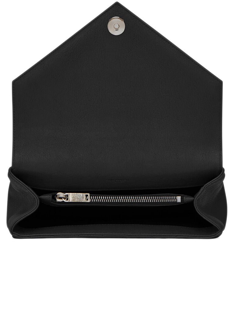 Saint laurent college bag black deals