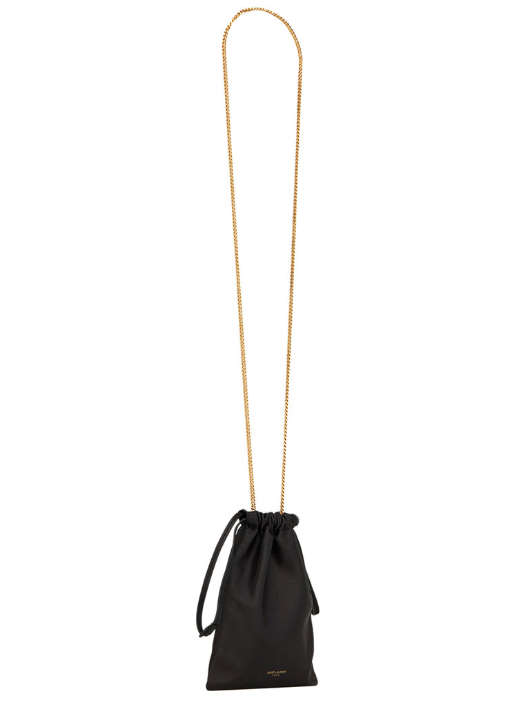 Saint laurent cheap drawstring bag