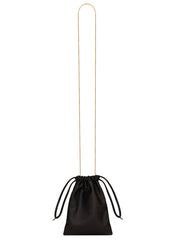 Saint Laurent Paris Drawstring Pouch in Lambskin