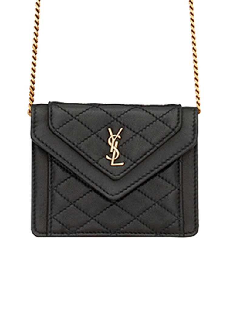 Saint Laurent Gaby Micro Bag in Quilted Lambskin