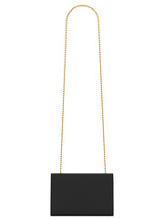 Classic Small Kate in Black Grain de Poudre Textured Leather