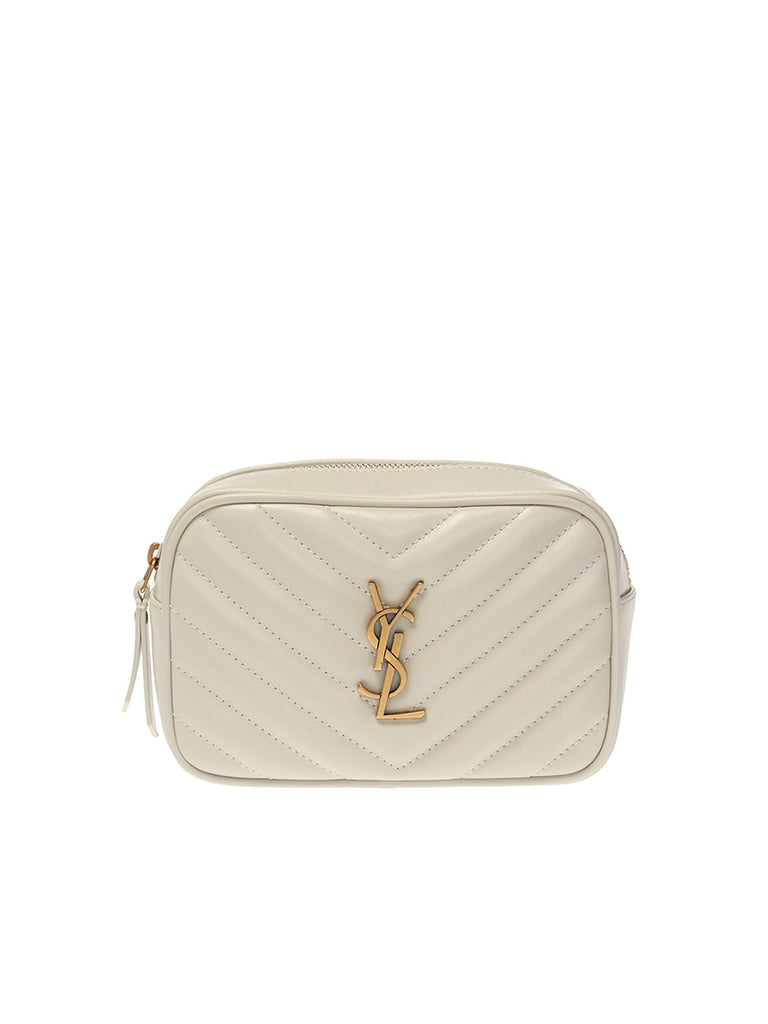 Lou Belt Bag Quilted Leather in Blanc Vintage – COSETTE