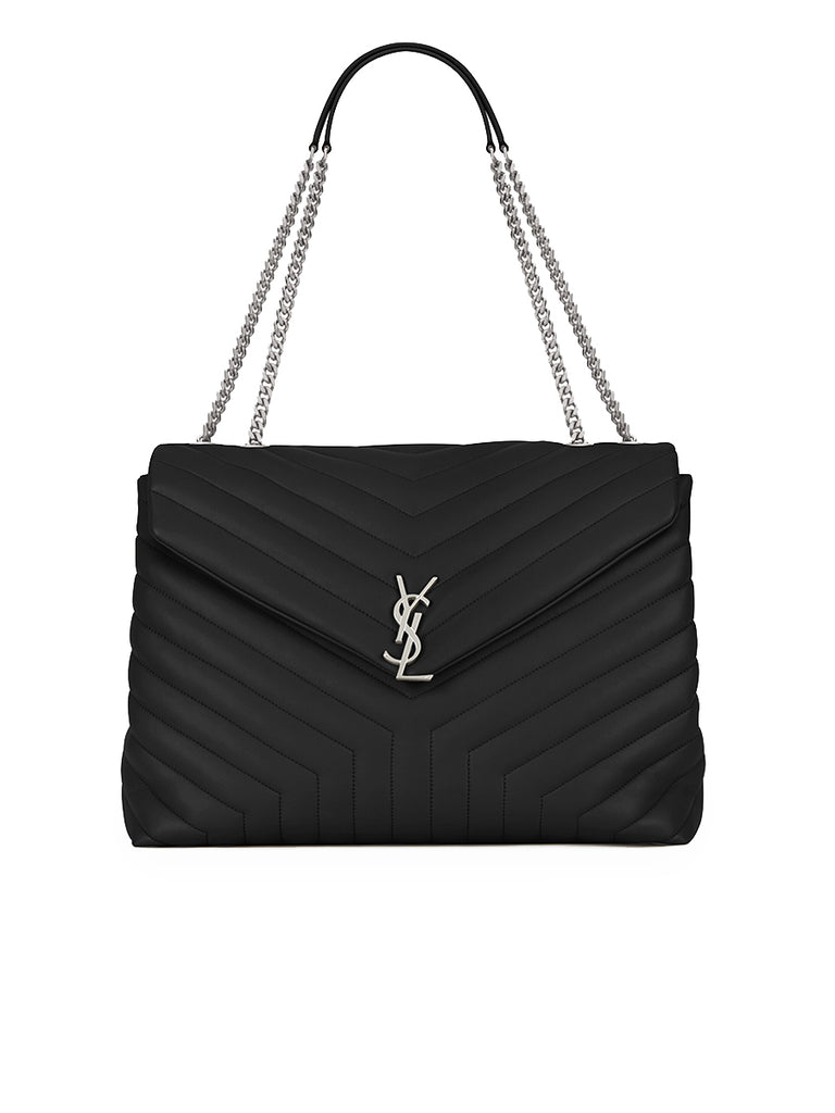 Saint laurent large clearance loulou monogram shoulder bag