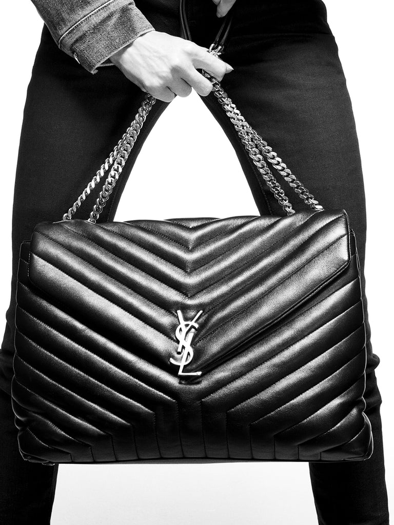 Lou Lou Large Chain Bag in Matelasse Y Leather COSETTE