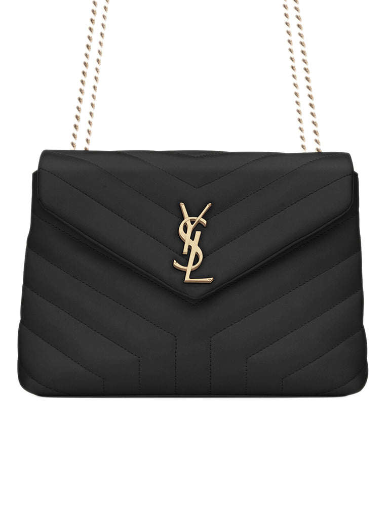 YSL Bag mini toy Loulou in black gold hardware, Luxury, Bags