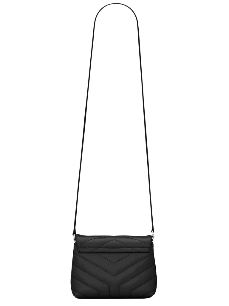 Saint Laurent Matelasse Calfskin Monogram LouLou Toy Crossbody Bag