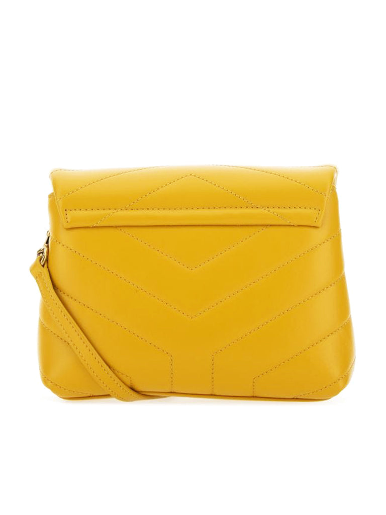 loulou toy strap bag in quilted y leather