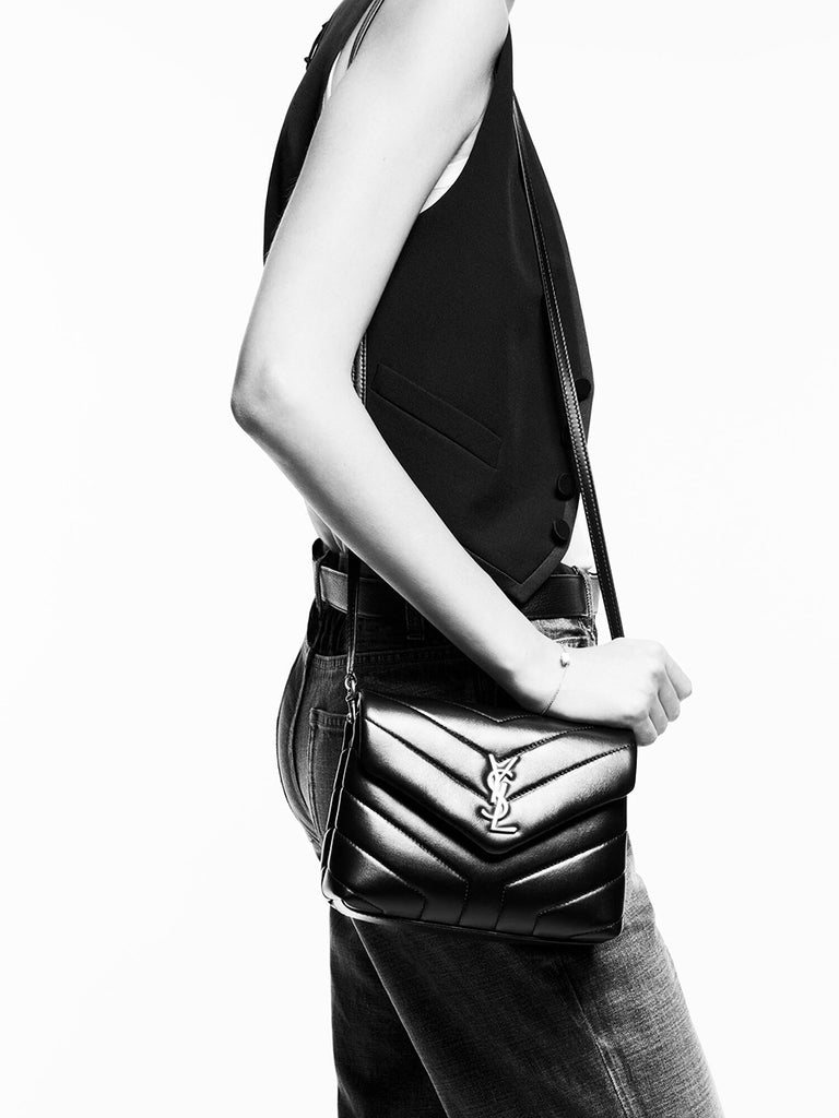 Saint laurent loulou toy quilted leather shoulder bag on sale