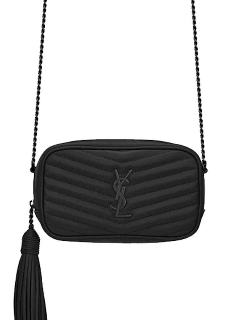 Lou Mini Bag in Quilted Grain de Poudre Embossed Leather